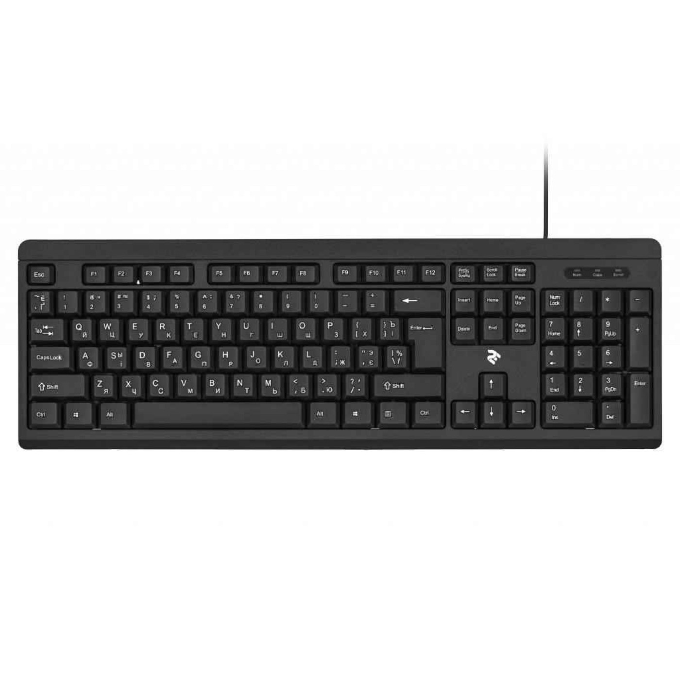 Комплект (клавиатура + мышь) 2E MK401 USB Black (2E-MK401UB)