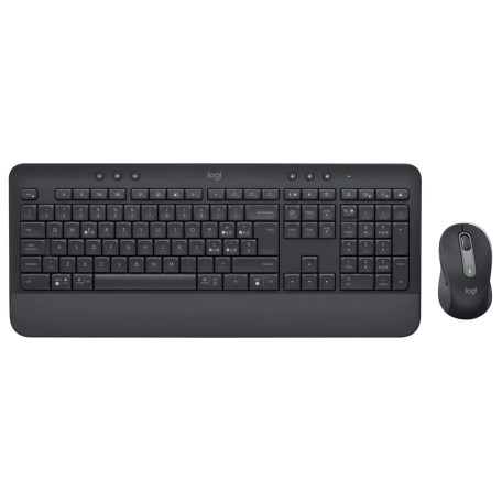 Комплект (Клавіатура та миша) Logitech MK650 Signature Combo for Business UA Wireless Graphite (920-011004)