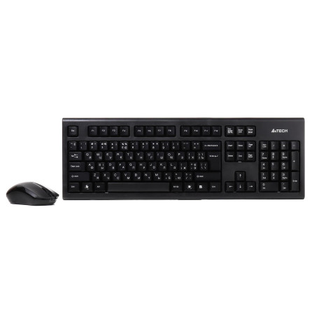 Комплект (Клавіатура та миша) A4Tech 3000N Black (3000N)
