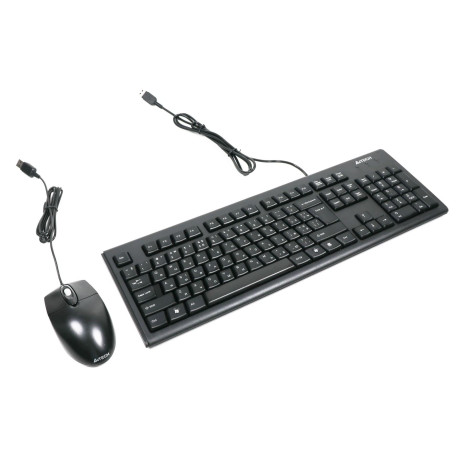Комплект (Клавіатура та миша) A4Tech KRS-8372 USB Black (KRS-8372 Black)