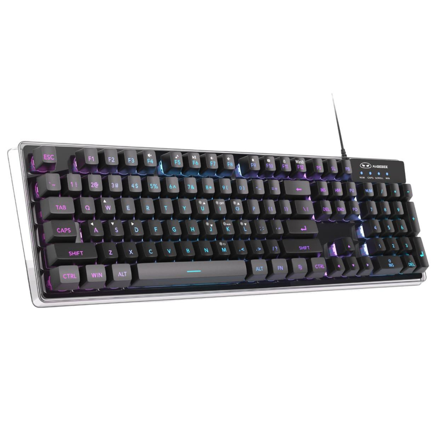 Комплект (Клавиатура и мышь) MageGee K1 Combo (6971969723900-UA) Black