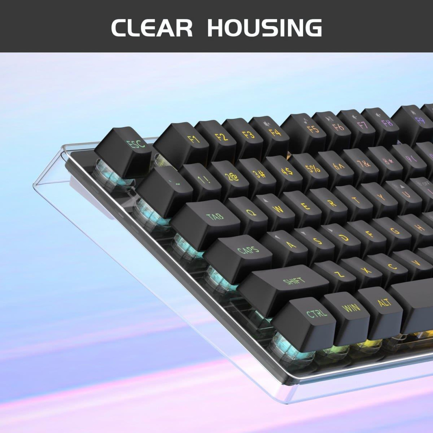 Комплект (Клавиатура и мышь) MageGee K1 Combo (6971969723900-UA) Black