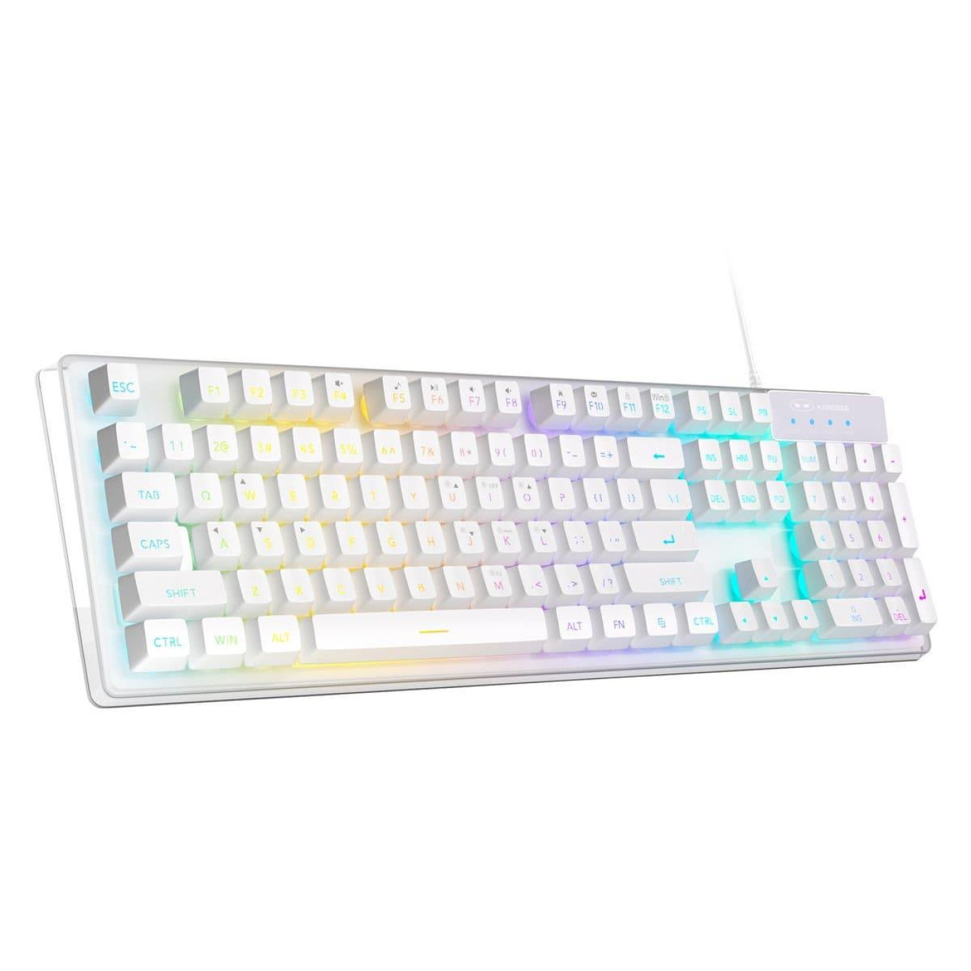 Комплект (Клавиатура и мышь) MageGee K1 Combo (6971969723870-UA) White