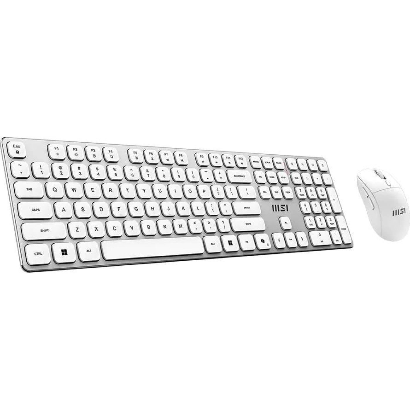 Комплект (Клавиатура и мышь) MSI FORGE K210 W COMBO White UA Wireless (S11-43UA205-Y92)