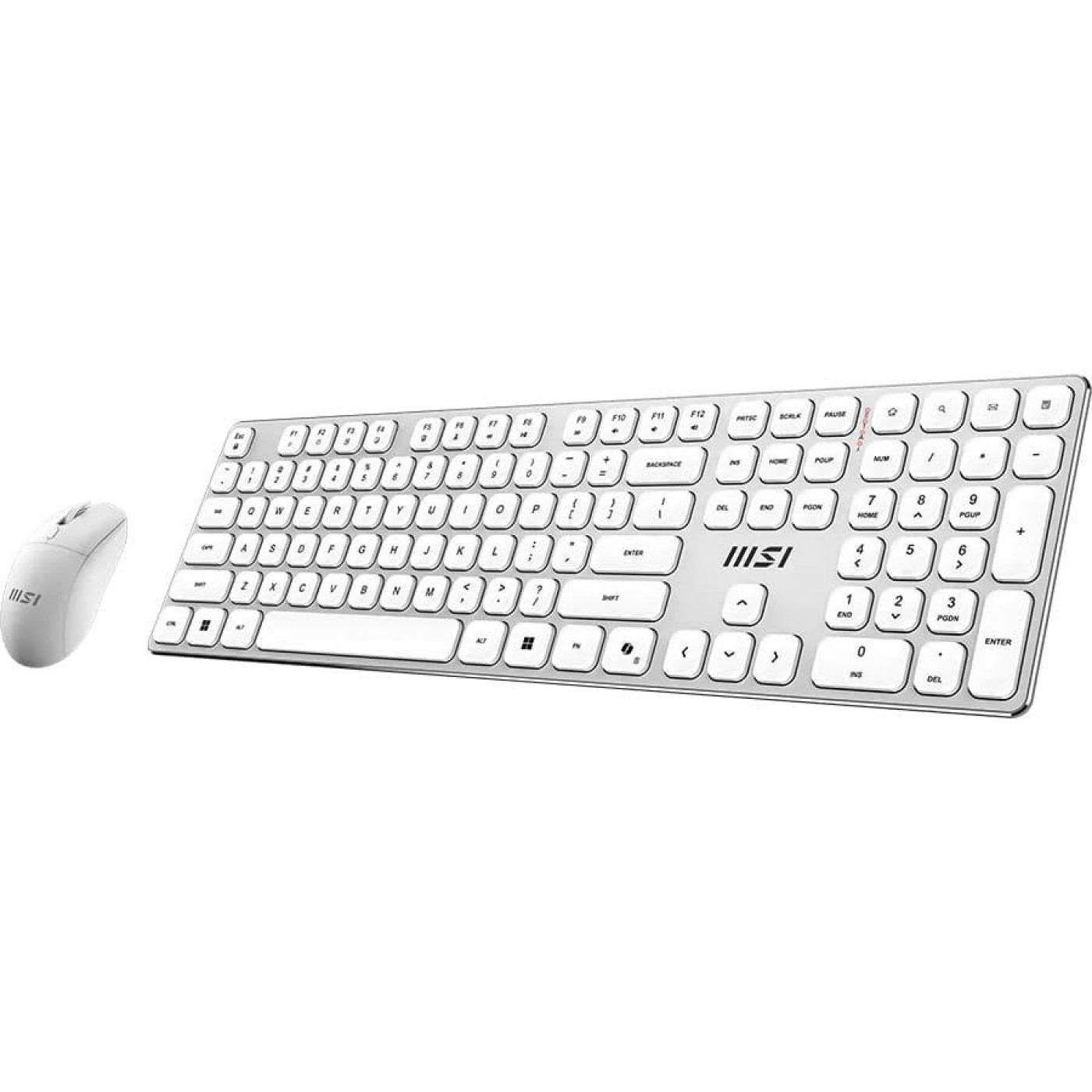Комплект (Клавиатура и мышь) MSI FORGE K210 W COMBO White UA Wireless (S11-43UA205-Y92)
