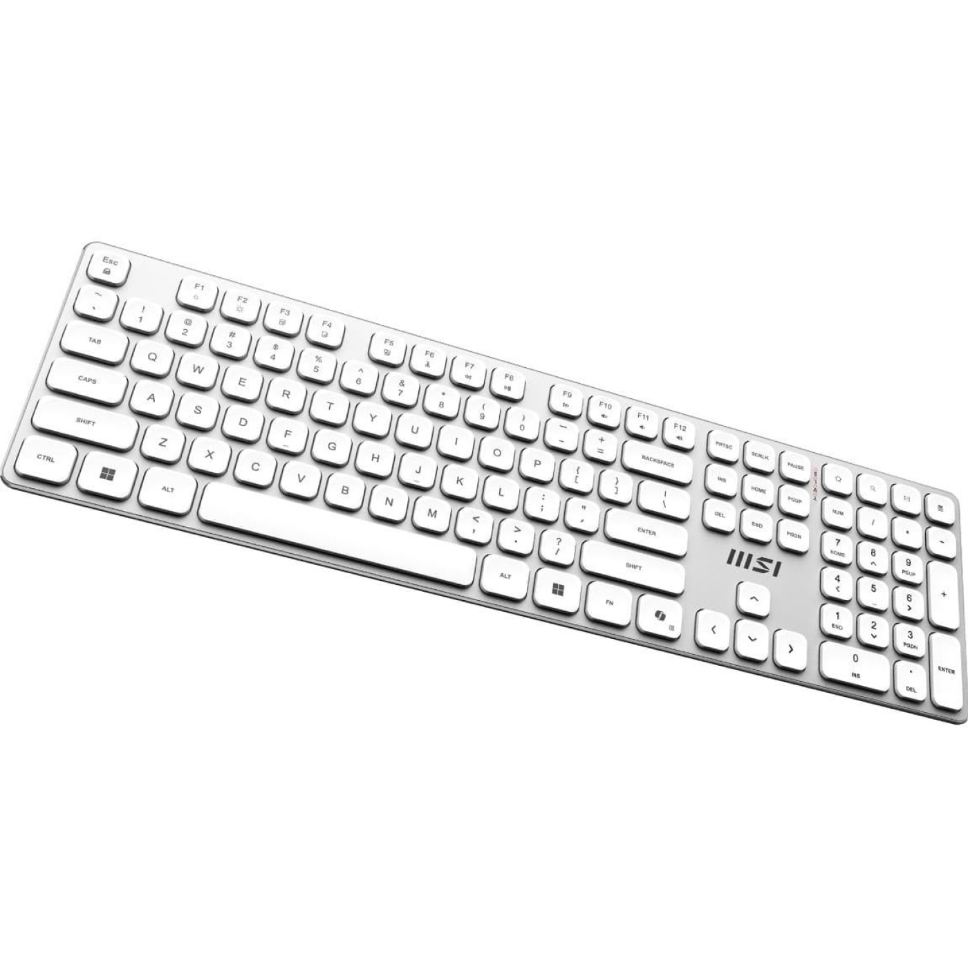 Комплект (Клавиатура и мышь) MSI FORGE K210 W COMBO White UA Wireless (S11-43UA205-Y92)