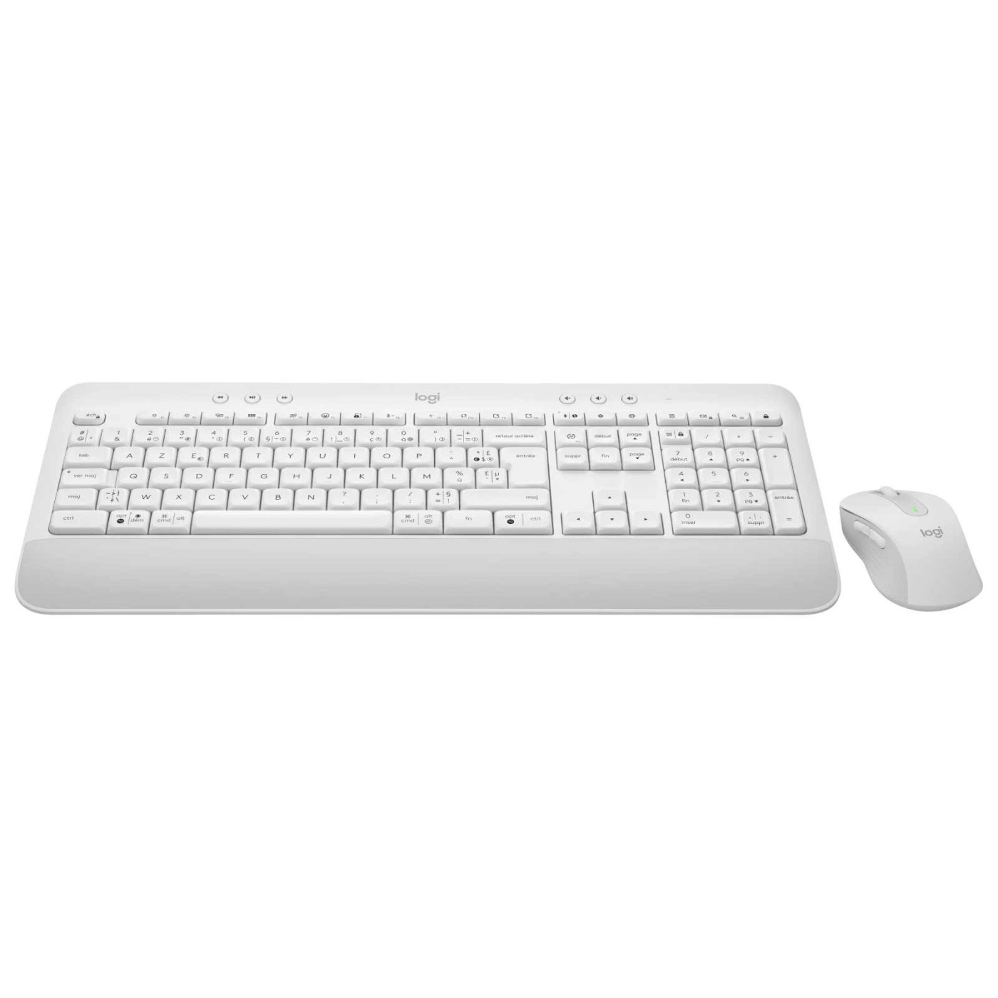 Комплект (Клавіатура та Миша) Logitech MK650 Signature Combo UA (920-011032) Wireless Off-White