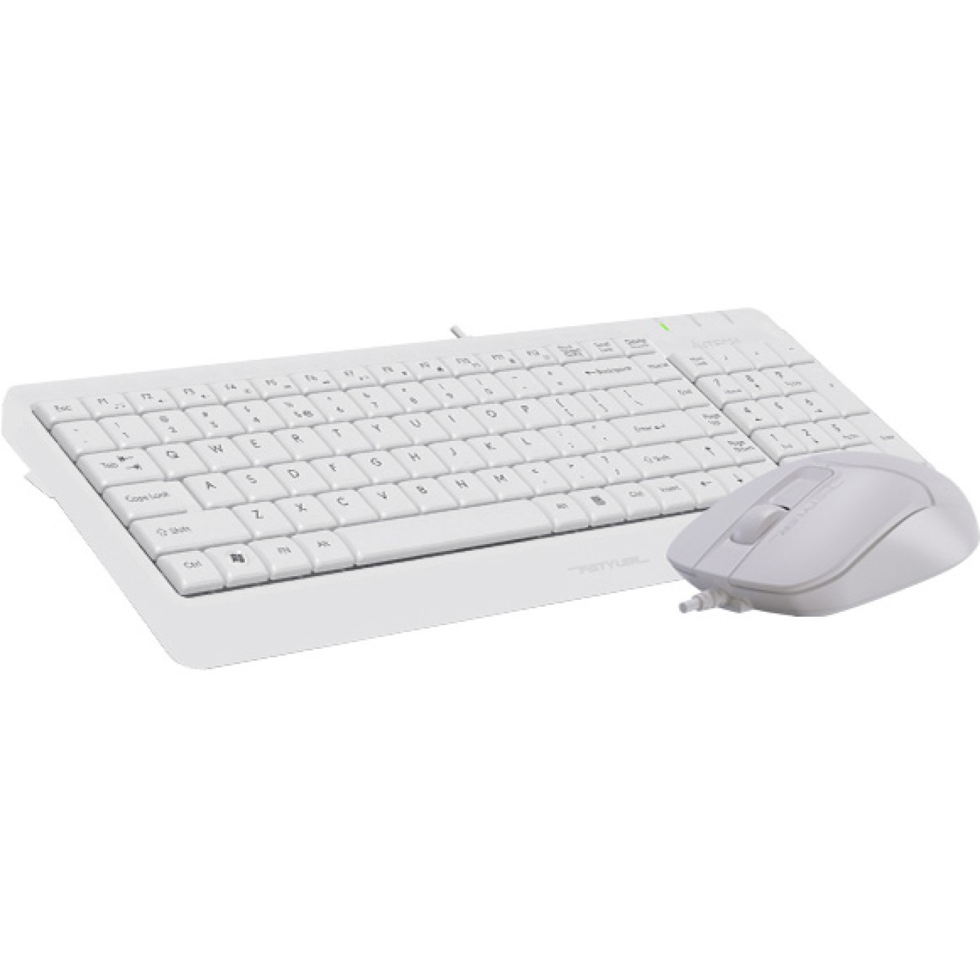 Комплект (Клавіатура та миша) A4Tech F1512 Fstyler USB White (F1512 (White))