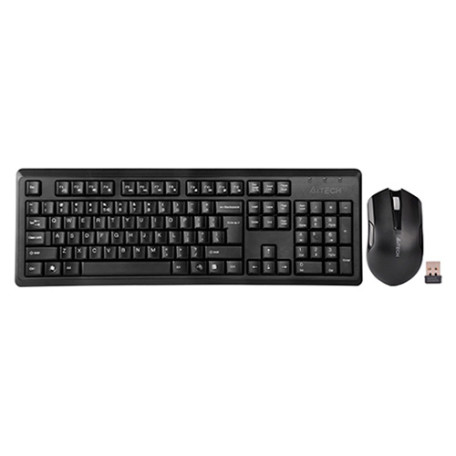 Бездротовий комплект (клавіатура + миша) A4Tech 4200N V-Track Wireless Black (4200N (GR-92+G3-200N))
