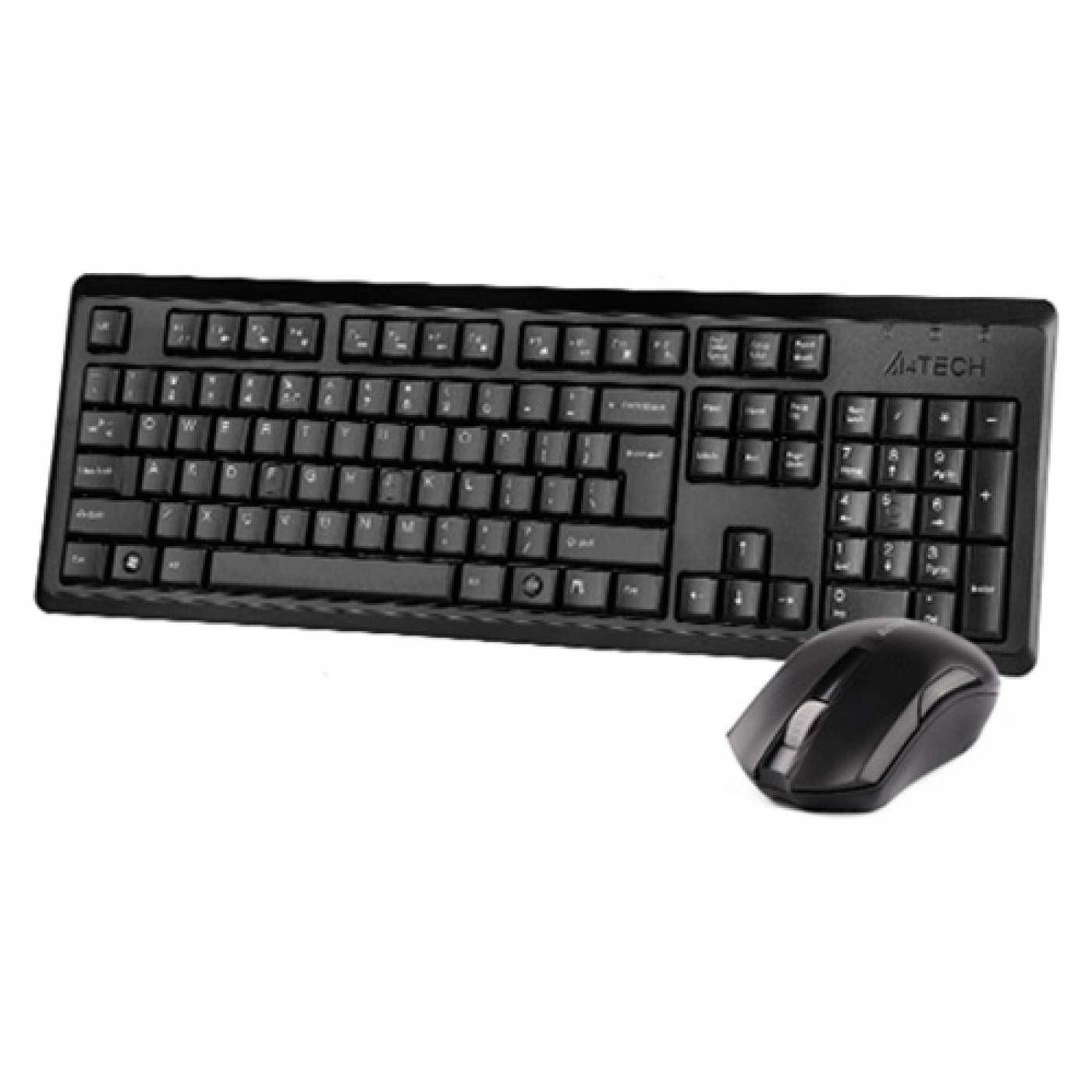 Бездротовий комплект (клавіатура + миша) A4Tech 4200N V-Track Wireless Black (4200N (GR-92+G3-200N))