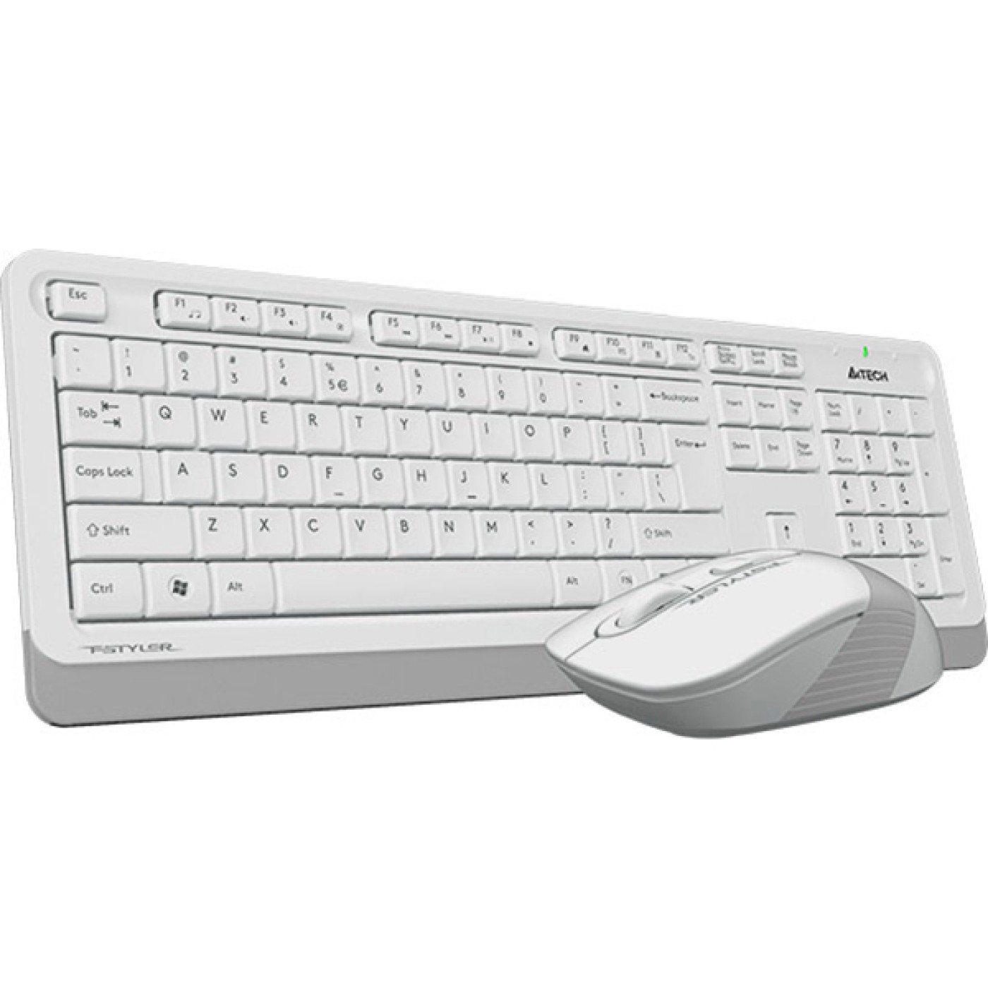 Бездротовий комплект (клавіатура + миша) A4Tech F1110 Fstyler Wireless White (FG1010 (White))