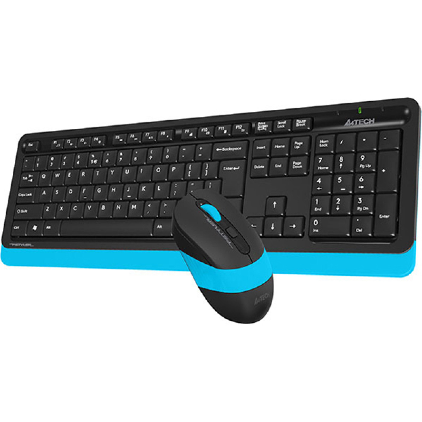 Бездротовий комплект (клавіатура + миша) A4Tech F1110 Fstyler Wireless Black-Blue (FG1010 (Blue))