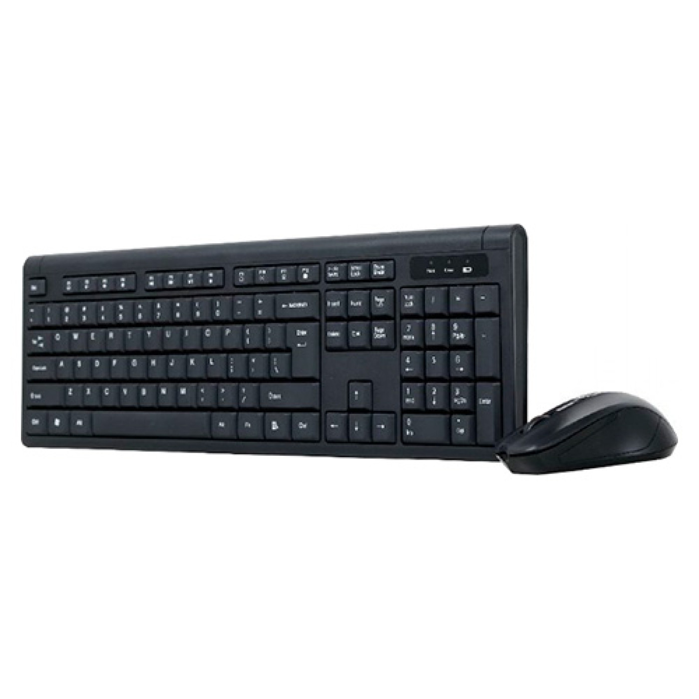 Беспроводной комплект (клавиатура + мышь) Gembird Black (KBS-WM-03-UA)