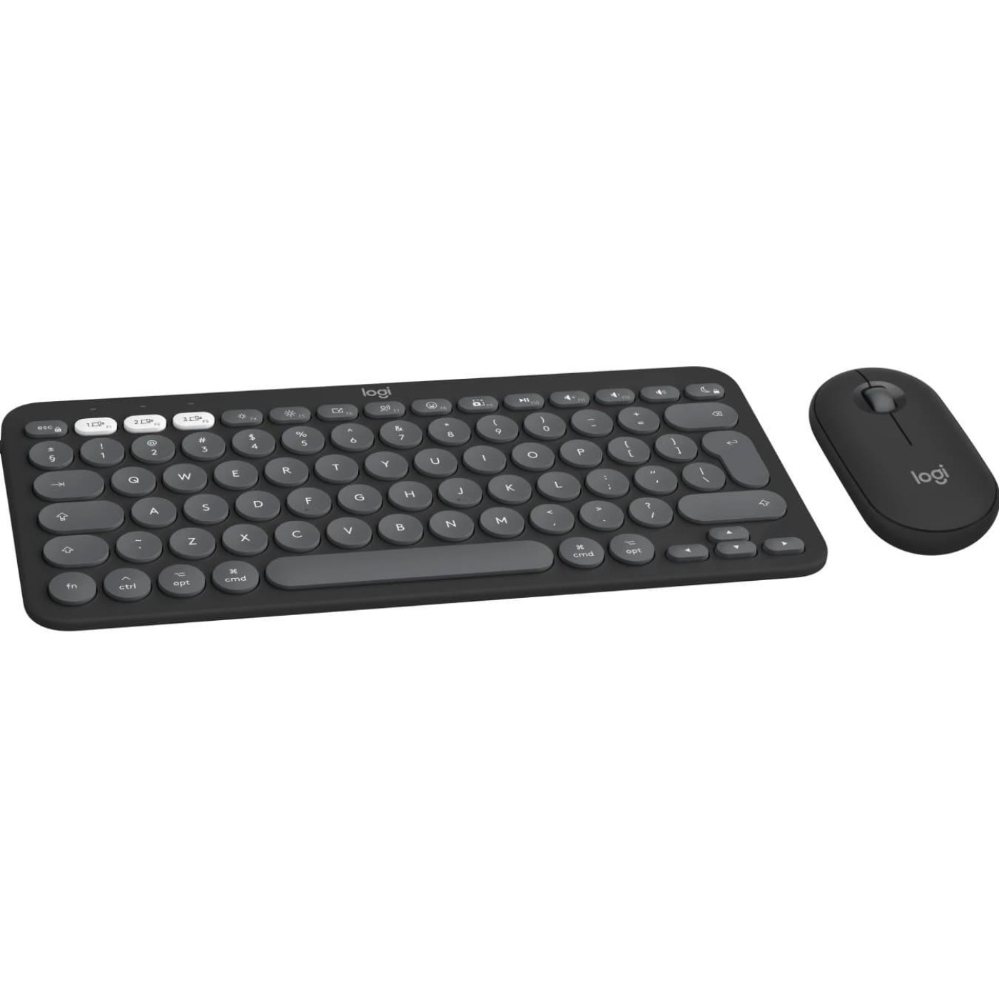 LOGITECH Pebble 2 Combo for Mac - TONAL GRAPHITE - US INTъL - BT  - INTNL-973