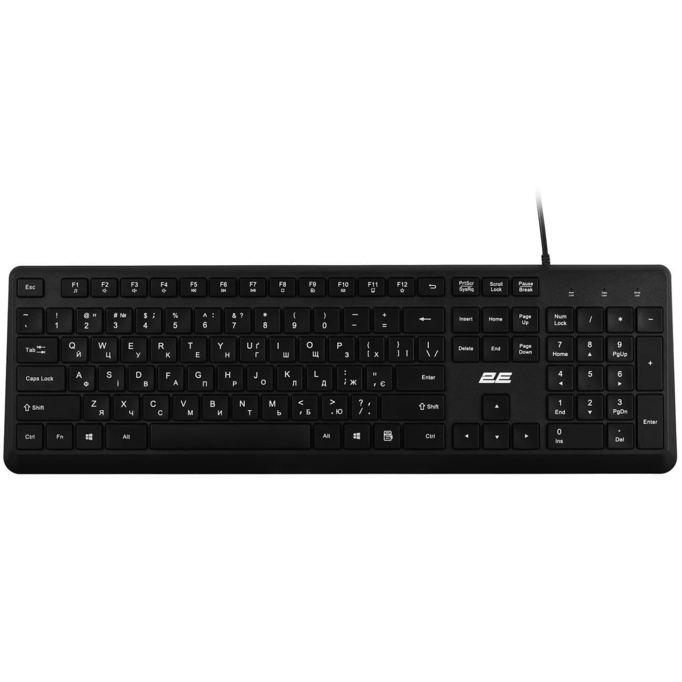 Комплект клавиатура та миша 2E MK405 USB-A, EN/UK, чорний