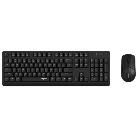 Комплект (Клавіатура та миша) Rapoo X1500 Wireless Black (X1500)