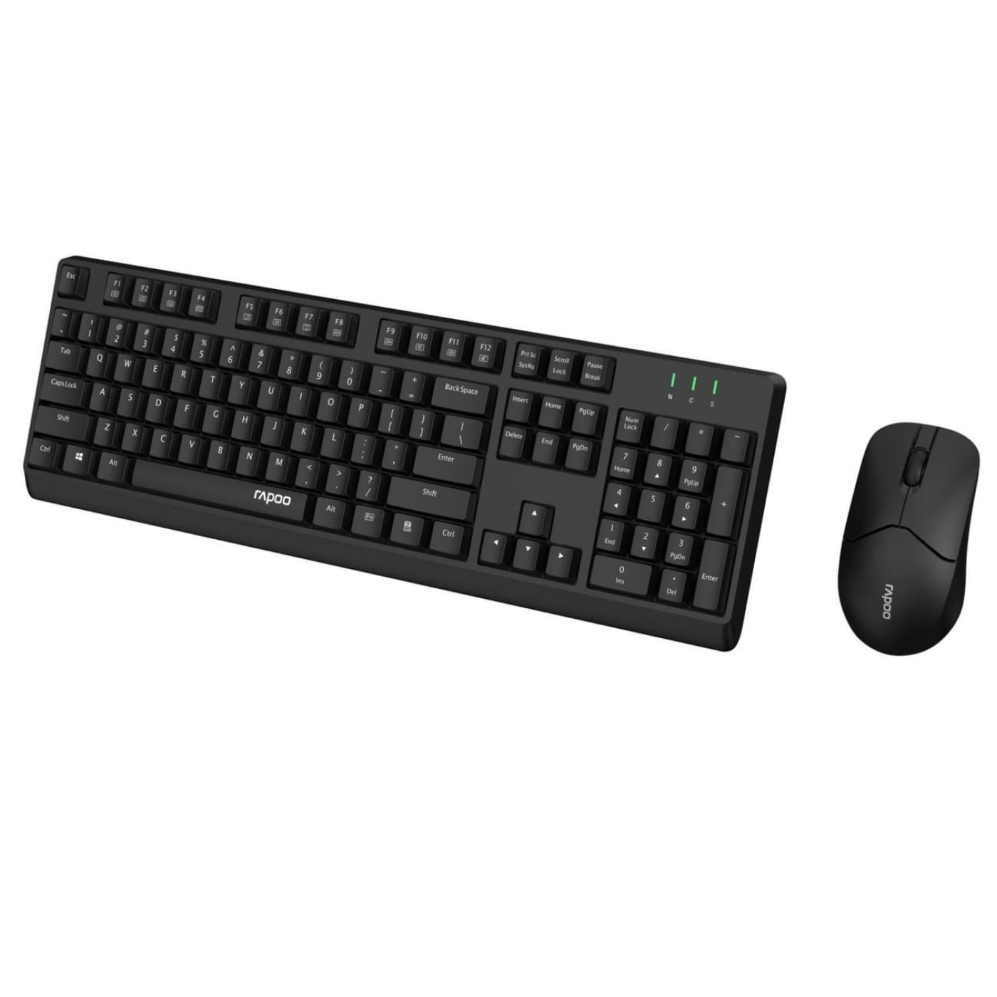 Комплект (Клавіатура та миша) Rapoo X1500 Wireless Black (X1500)