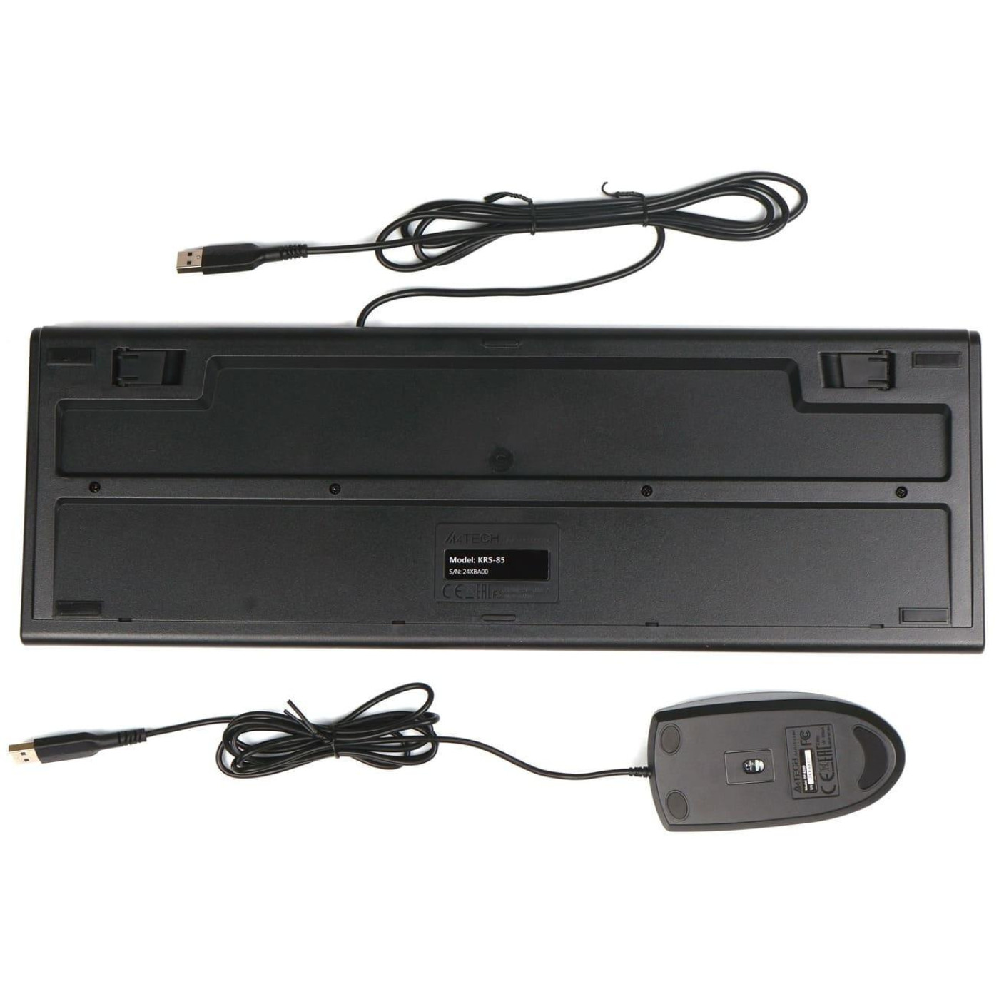 Комплект (Клавіатура та миша) A4Tech KRS-8520D USB Black (KRS-8520D Black)