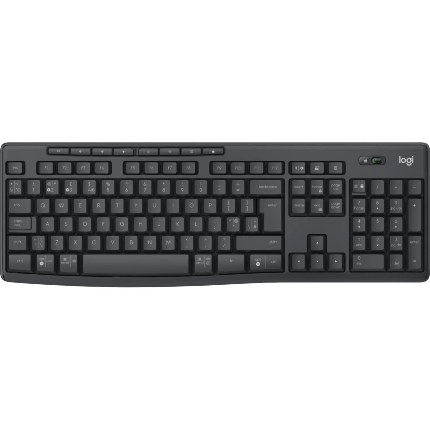 Комплект (Клавиатура та Миша) Logitech MK370 Combo for Business (920-012077) Wireless Graphite