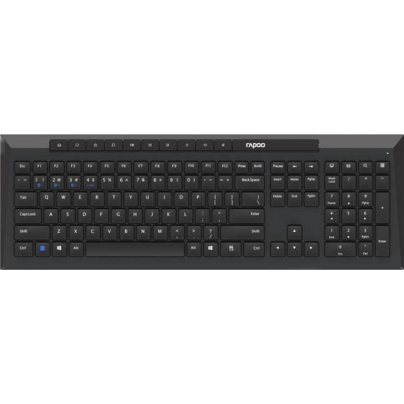 Комплект (клавиатура + мышь) Rapoo 8210M wireless, белый (8210M white)