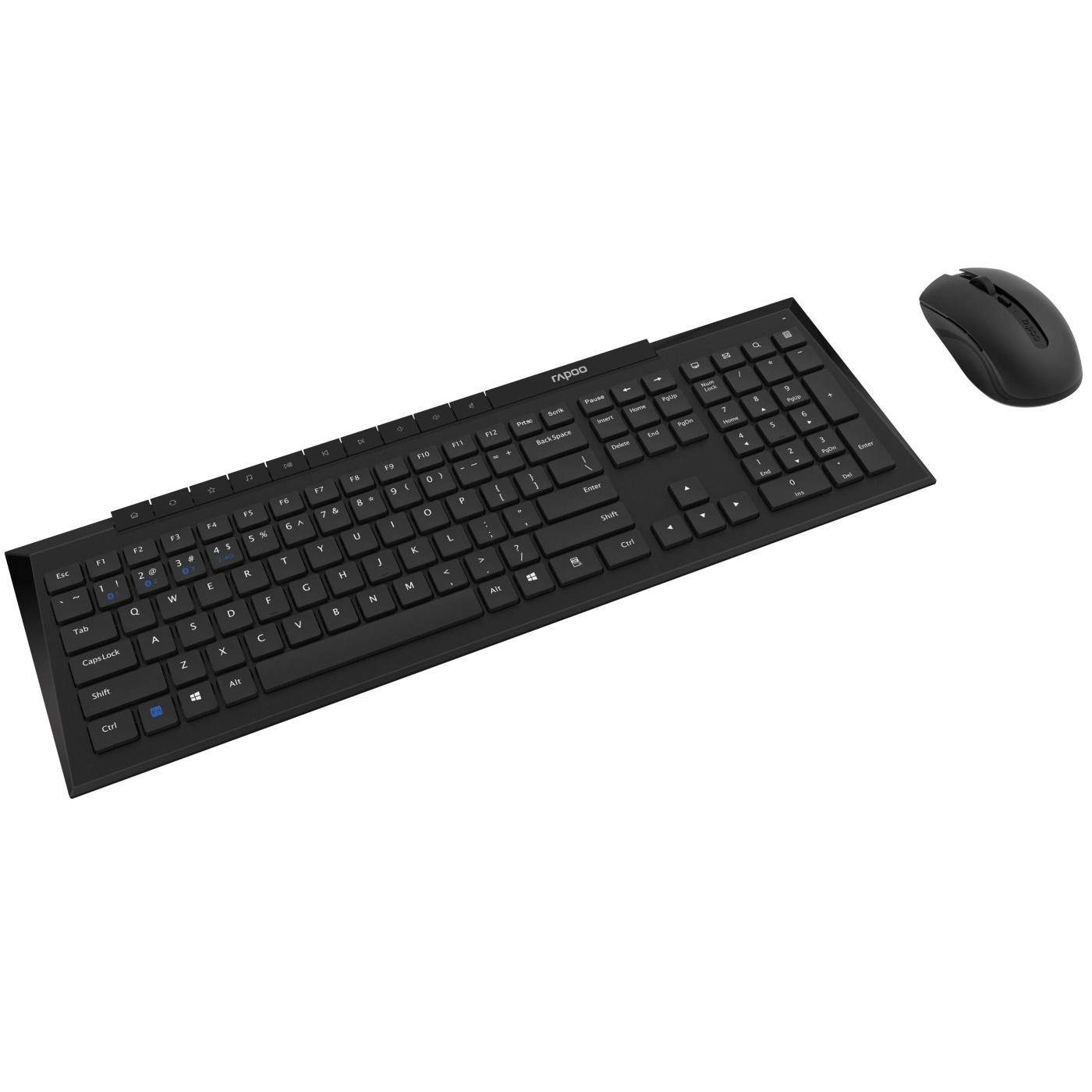 Комплект (клавиатура + мышь) Rapoo 8210M wireless, черный (8210M black)