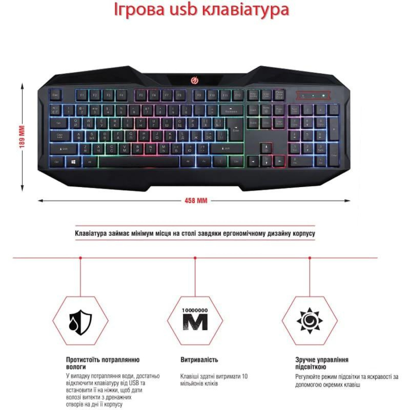Комплект (клавиатура + мышь) Piko GX100 Black USB + гарнитура, коврик (1283126489792)