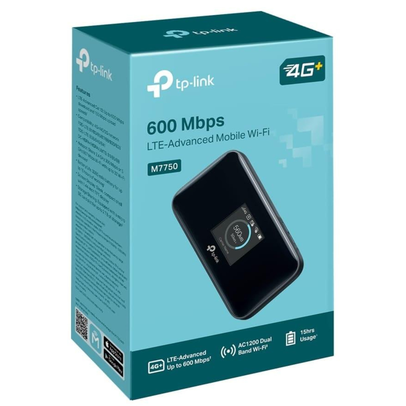 Бездротовий мобильний маршрутизатор TP-Link, M7750   M7750