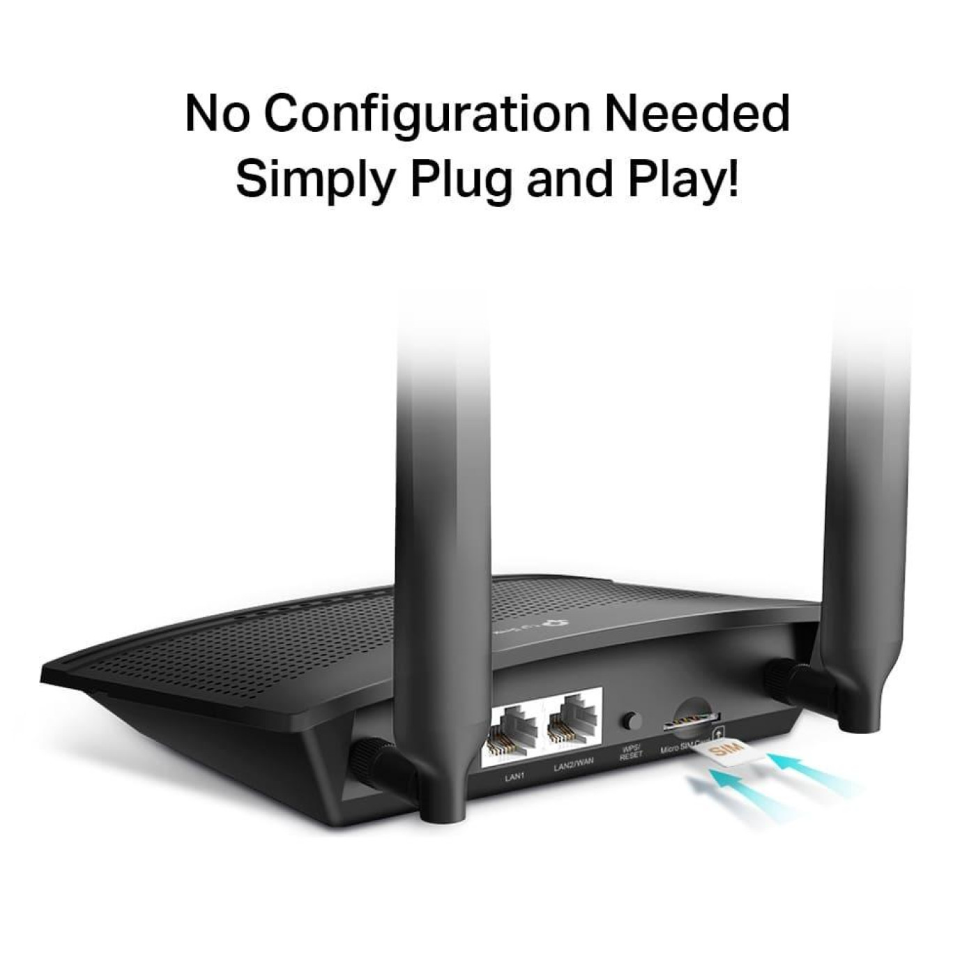 Роутер TP-Link 4G Archer MR100 N300 Black 802.11n (TL-MR100)
