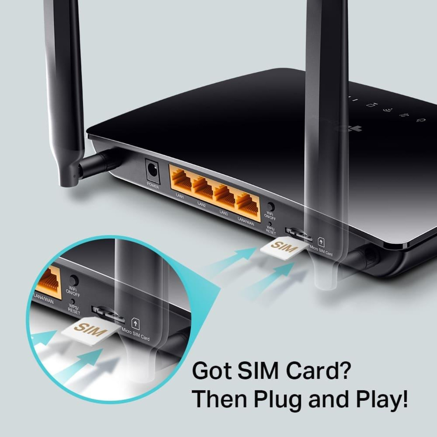 Роутер TP-Link 4G Archer MR400 AC750 Black 802.11ac (Archer MR400)