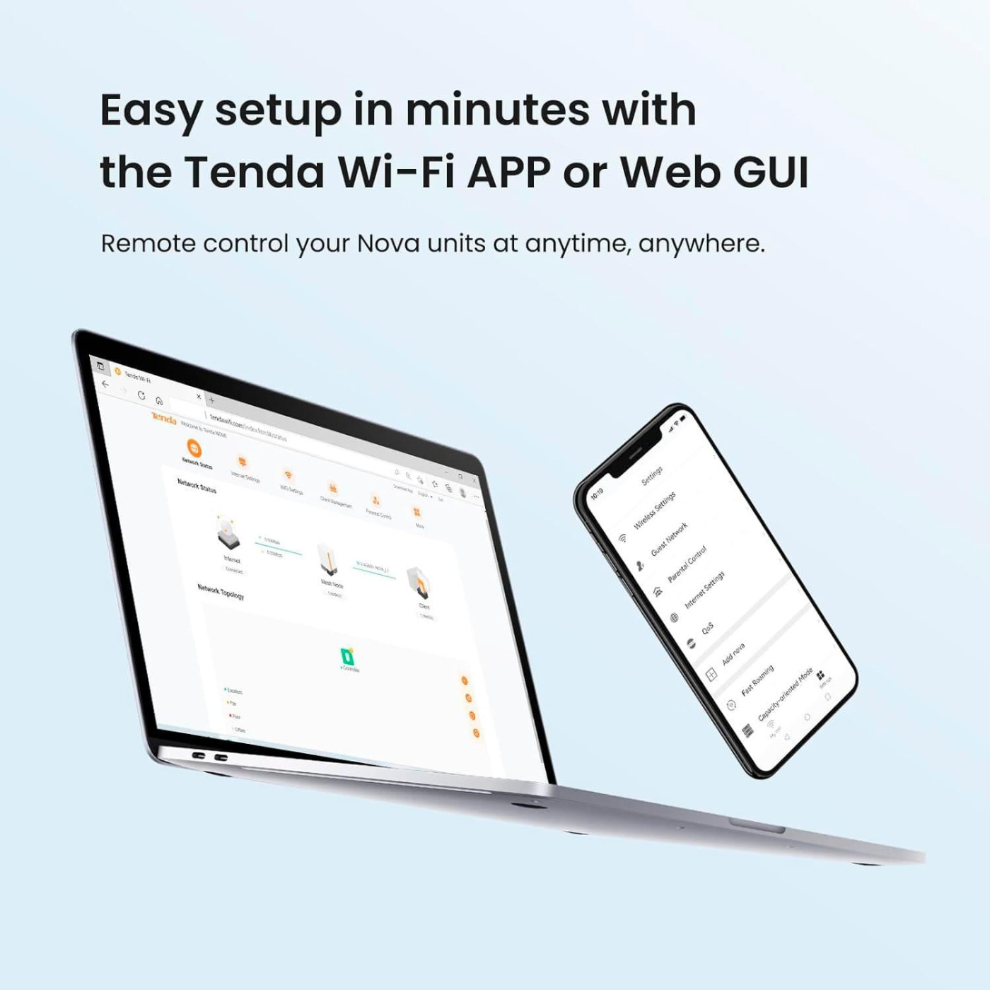 MESH-система Tenda WiFi Mesh система MX3 (MX3-KIT-2)