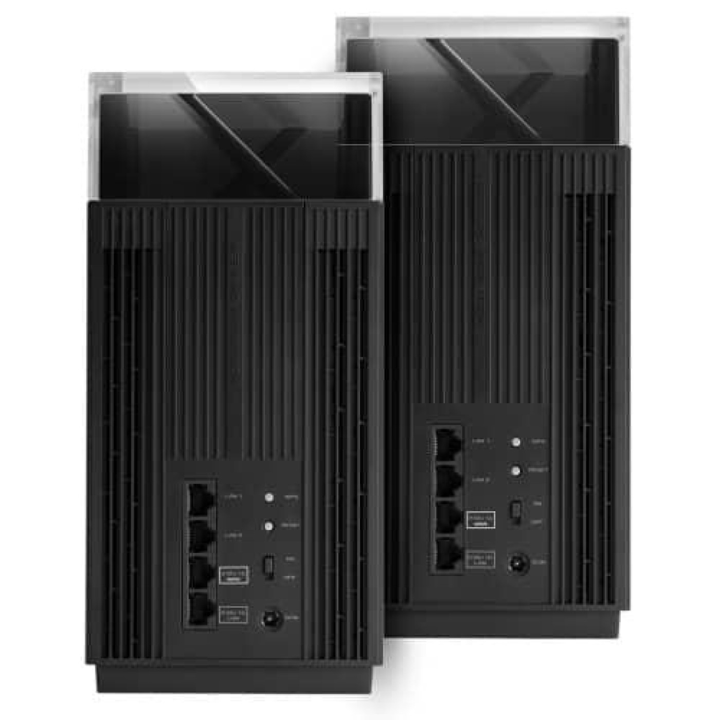MESH-система ASUS mesh ZenWiFi Pro ET12 AXE11000 2Pcs Black 802.11aх (90IG05Z0-MO3A20)