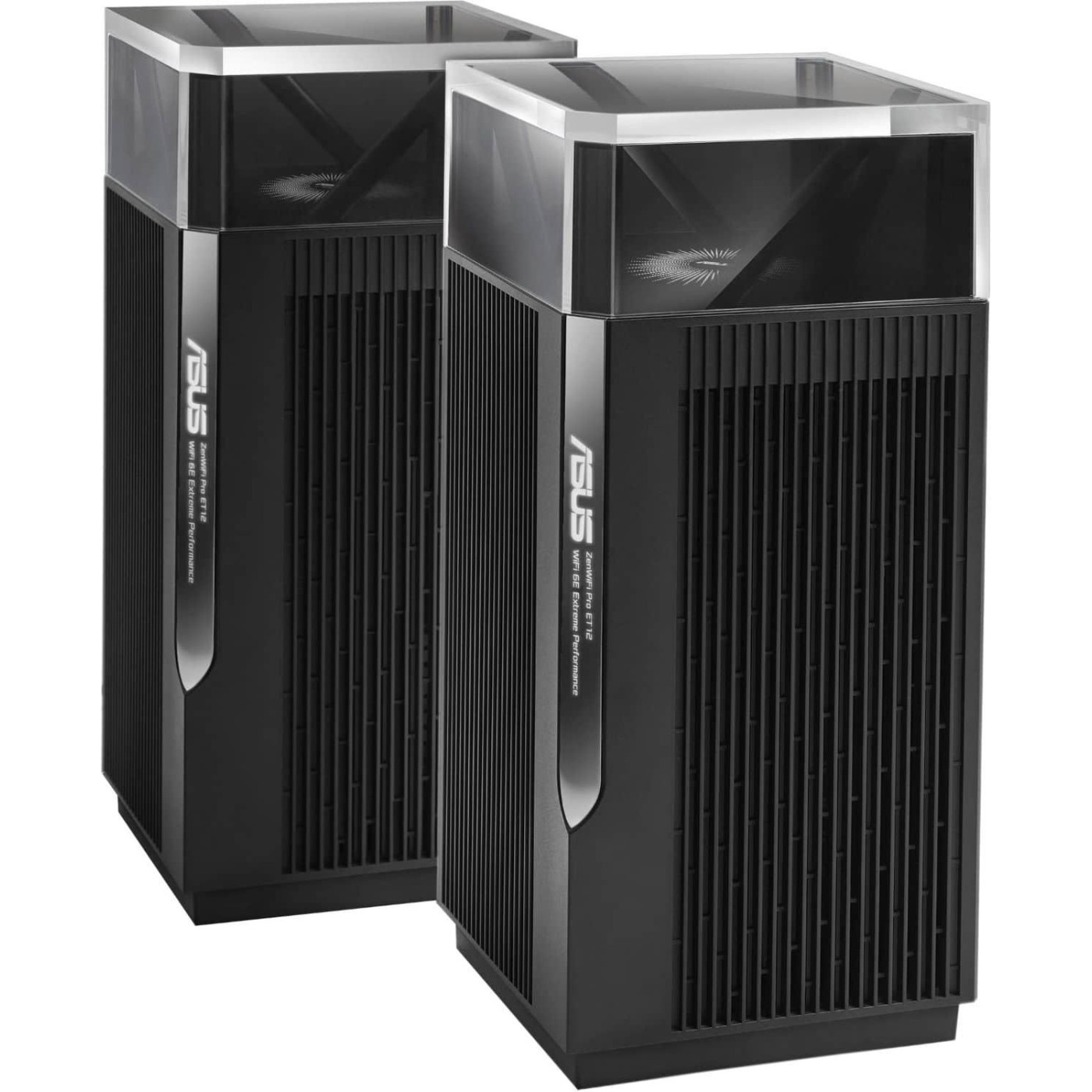 MESH-система ASUS mesh ZenWiFi Pro ET12 AXE11000 2Pcs Black 802.11aх (90IG05Z0-MO3A20)