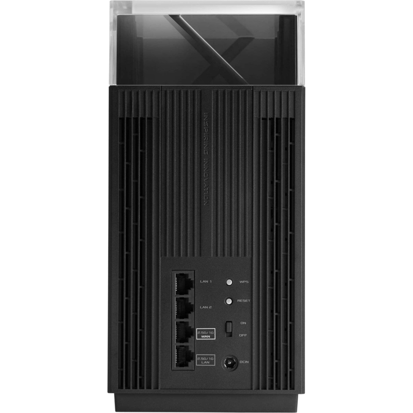 MESH-система ASUS mesh ZenWiFi Pro ET12 AXE11000 2Pcs Black 802.11aх (90IG05Z0-MO3A20)