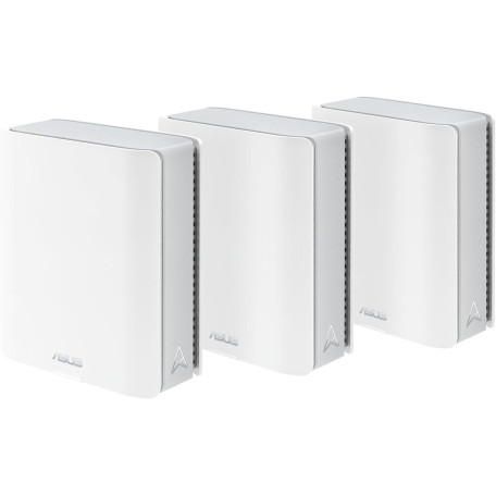 MESH-система ASUS WiFi-Mesh ZenWiFi BT8 BE14000, 1xGE LAN, 1x2.5GE LAN, 1x2.5GE LAN, 1xUSB 3.0, 3мод, білий (90IG0930-MO3B40)