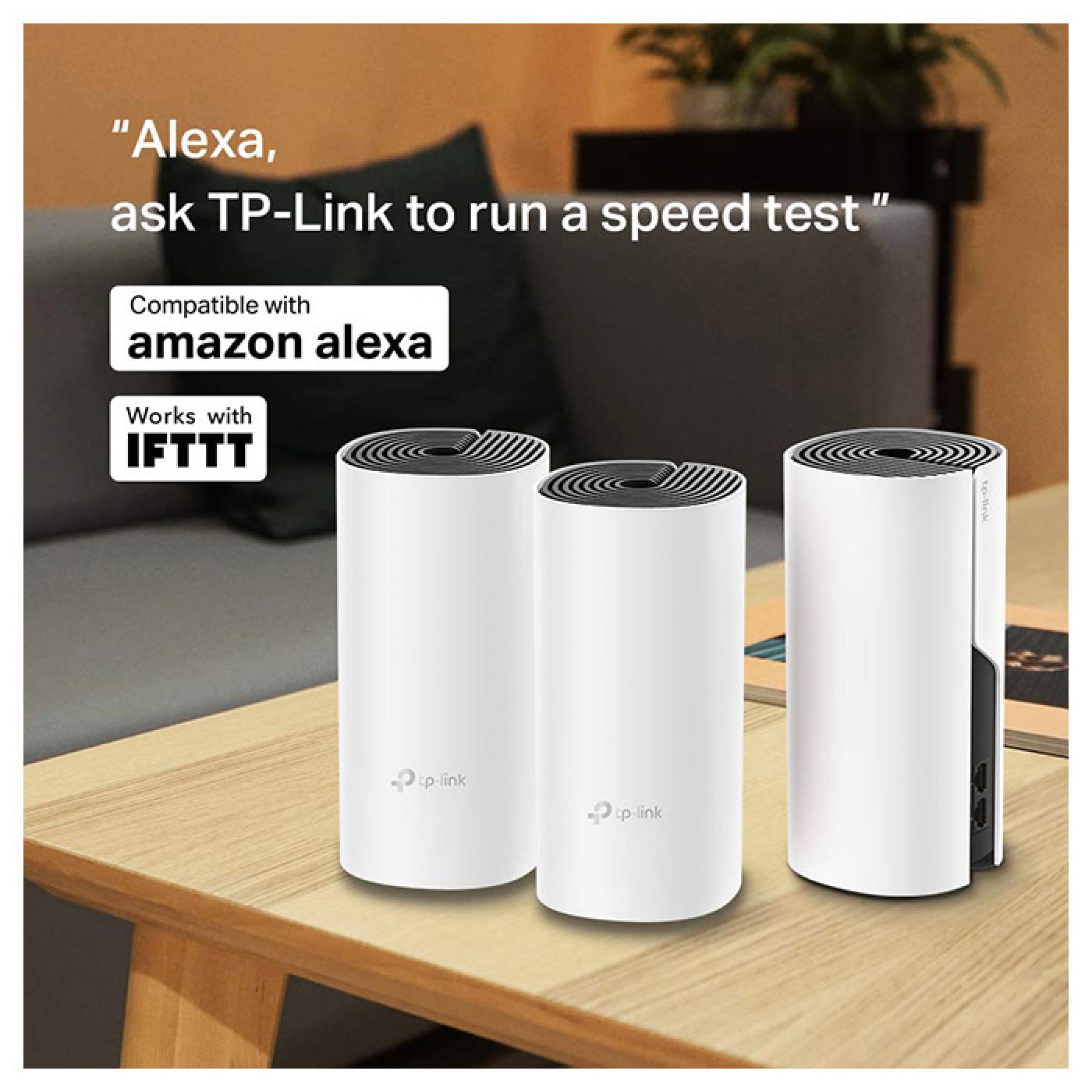 MESH-система TP-Link mesh Deco M4 AC1200 3Pcs White 802.11ac (Deco-M4-3-Pack)