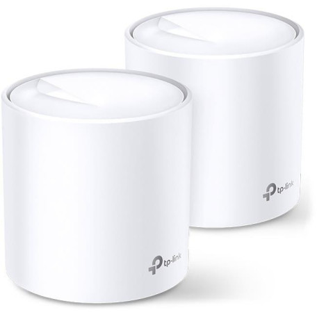 MESH-система TP-Link mesh Deco X20 AX1800 2Pcs White 802.11ax (DECO-X20-2-PACK)