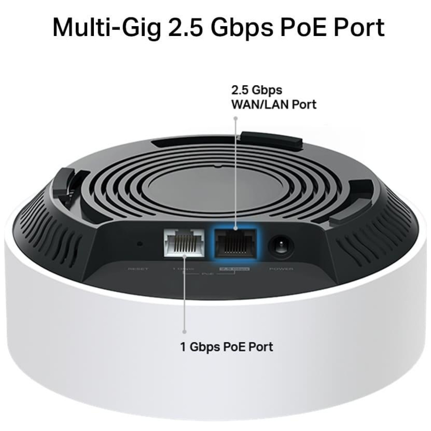 Роутер TP-Link mesh Deco X50 PoE AX3000 1Pcs White 802.11ax (Deco-X50-PoE-1-pack)