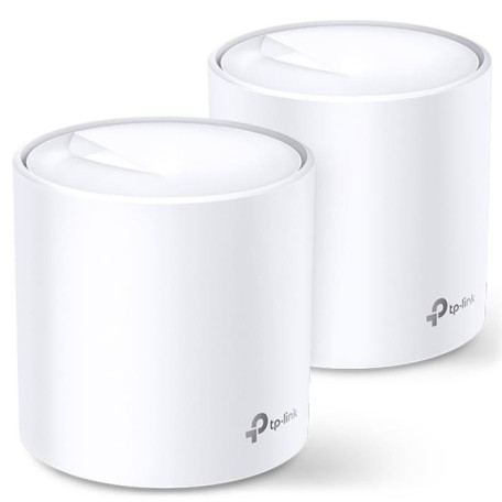 MESH-система TP-Link mesh Deco X60 AX3000 2Pcs White 802.11ax (Deco-X60-2-pack)