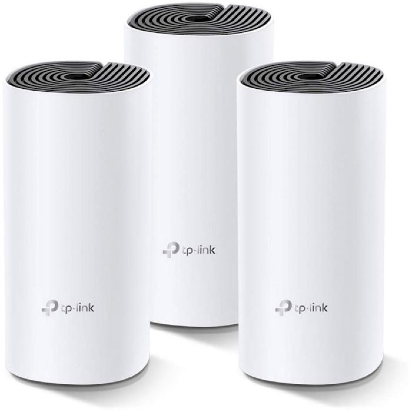 MESH-система TP-Link mesh Deco E4 AC1200 3Pcs White 802.11ac (DECO-E4-3-PACK)