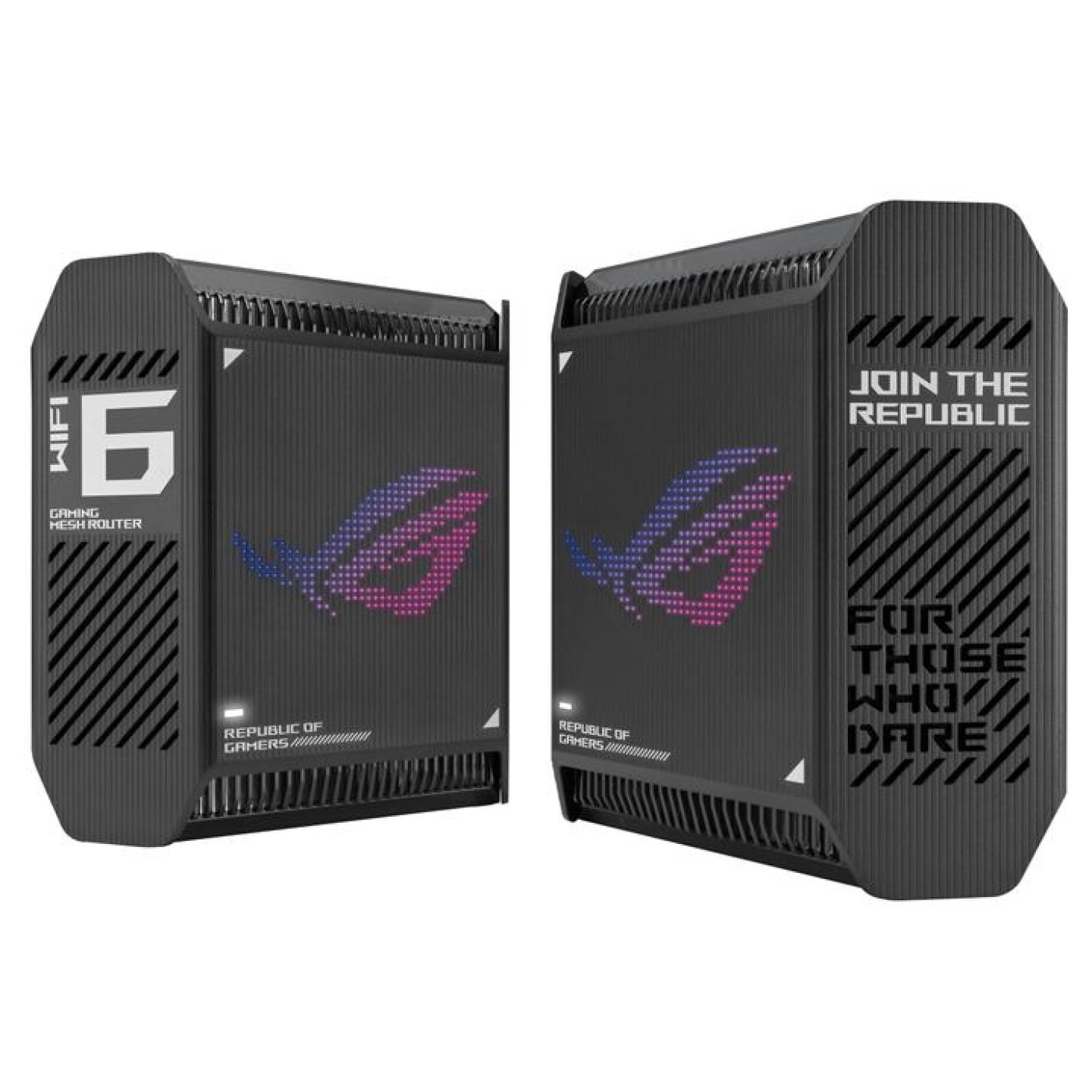 MESH-система ASUS mesh ROG Rapture GT6 AX10000 2Pcs Black 802.11ax (90IG07F0-MU9A20)