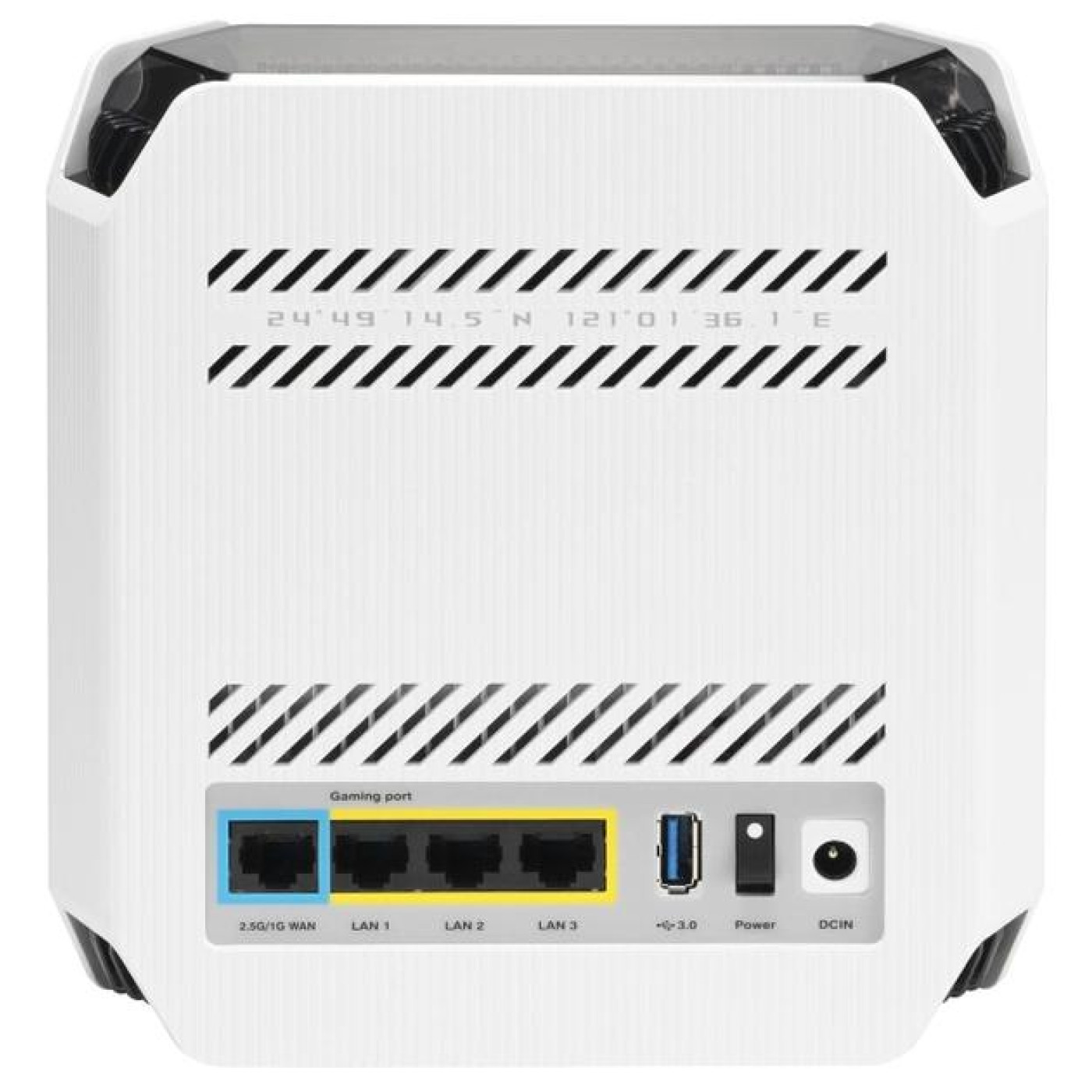 MESH-система ASUS mesh ROG Rapture GT6 AX10000 1Pcs White 802.11ax (90IG07F0-MU9A30)