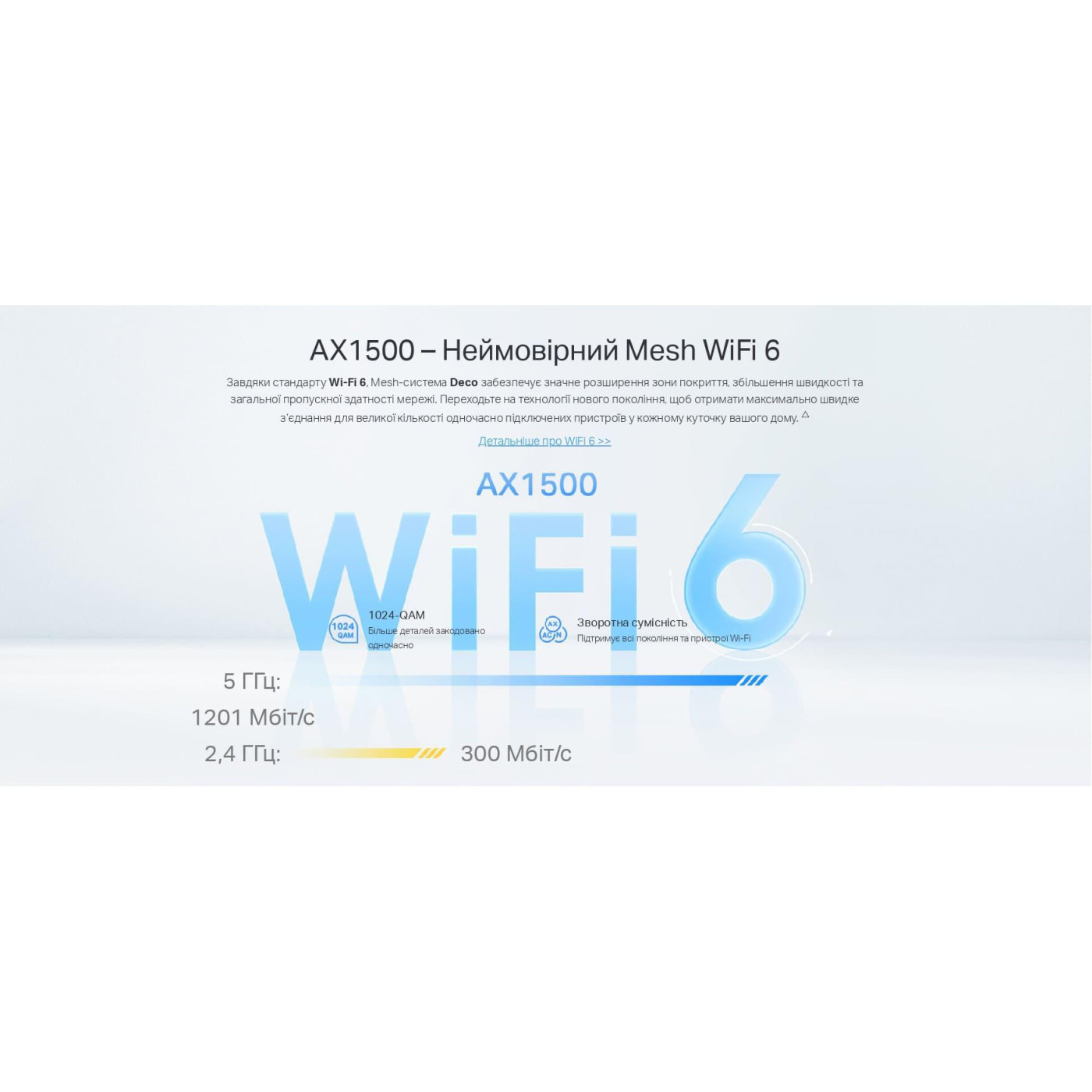 Домашня Mesh система з 4G+ Tp-Link, Deco X10-4G(1- pack)  Deco X10-4G(1-pack)