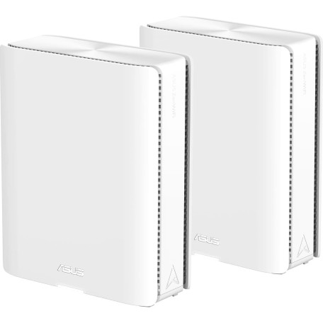 MESH-система ASUS WiFi-Mesh ZenWiFi BQ16 (2pk) BE25000, 2xGE LAN, 1xGE WAN/LAN, 1x10GE LAN, 1x10GE WAN/LAN 1xUSB 3.0, 2мод, білий (90IG08K0-MO3N2V)