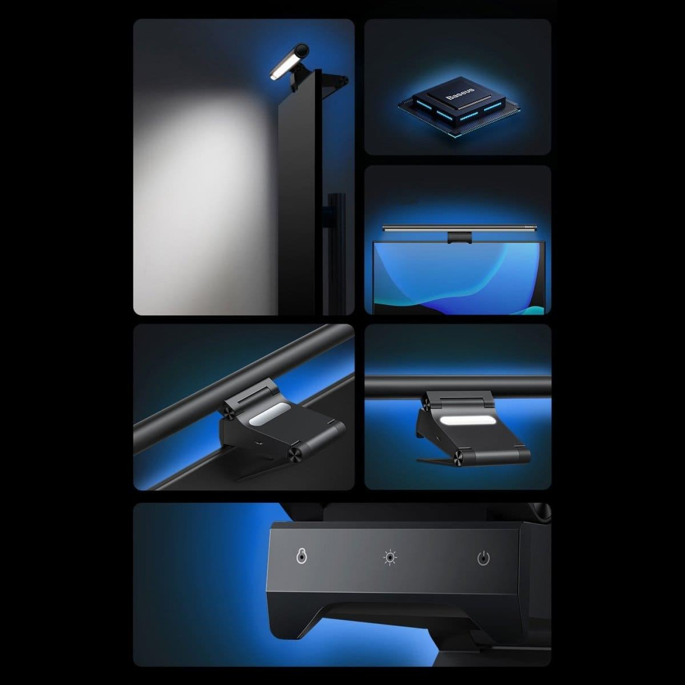 Лампа на монітор (Скрінбар) Baseus I-Wok 2 Series Screen Hanging (DGIW000101)