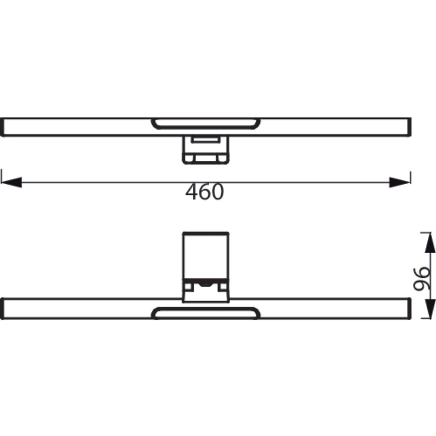 Лампа на монітор (Скрінбар) Philips Edison 4.5Вт 3000/4000/5000K USB-A Чорний (929003194807)