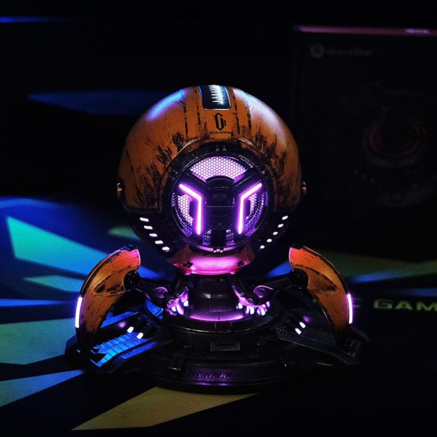 Зарядная станция Gravastar Mars Pro, чорний