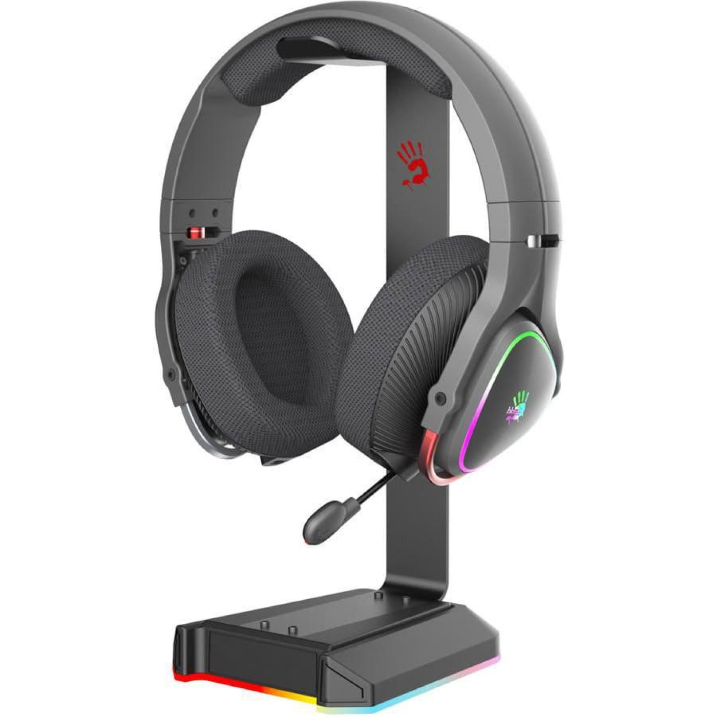 Пидставка для навушникив з RGB пидсвиткою