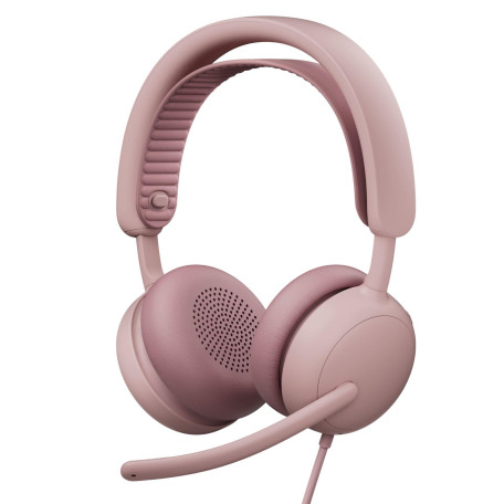 Гарнітура Logitech ZONE Wired 2 USB Headset Rose (981-001620)