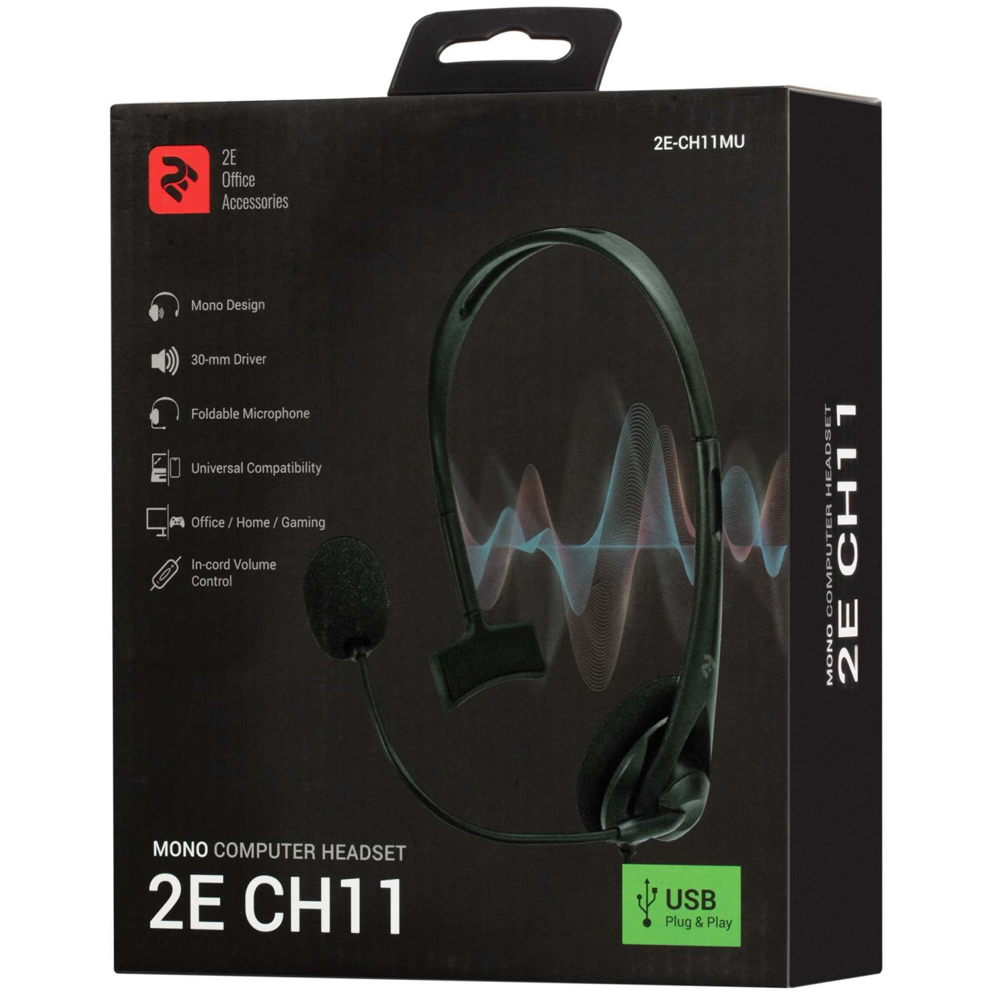 Специализированная гарнитура 2E CH11MU Mono USB (2E-CH11MU)