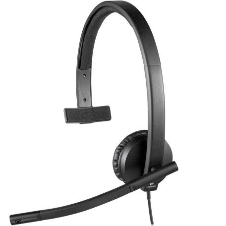 Гарнитура Logitech H570e Corded Mono USB Headset (Teams version) Black USB-C (981-001427)